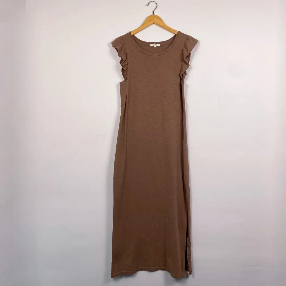 Z Supply Brown Midi Dress - Picture 2 of 8